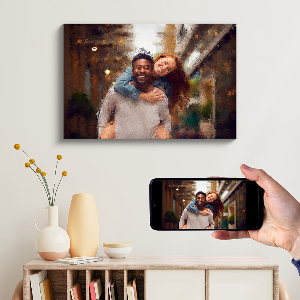 Personalized Couple Portrait